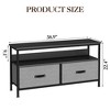 55 Inch TV Stand for Living Room, Media Console Featuring Open Shelf, Television Chest with Storage for Bedroom - 2 of 4
