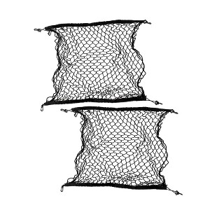 Zone Tech Cargo Net for Pickup Truck Bed - Bungee Net Mesh Elastic 4 Hook Storage Trunk Organizer Mesh for Pickup Truck Bed, Car, Van and SUV - 1 of 3
