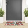 Cuss Yeah Designs Abstract Red Apples 30" x 20" Welcome Mat - Society6 - 2 of 3