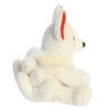 Aurora Medium Kitsune Fantasy Mysterious Stuffed Animal White 10" - 3 of 4