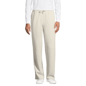 Lands' End Men's Serious Sweats Wide Leg Sweatpants - 1 of 3