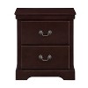 NicBex  Dresser for Bedroom,Chest of Drawers with Satin Nickel Tone Drop Handles Design,Storage Dressers for Bedroom - 3 of 4