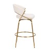 Set of 2 Jie Counter Height Barstools - LumiSource - 3 of 4