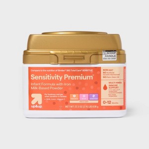 Sensitivity Premium Infant Formula with Iron Powder - 22.5oz - up&up™ - 1 of 4