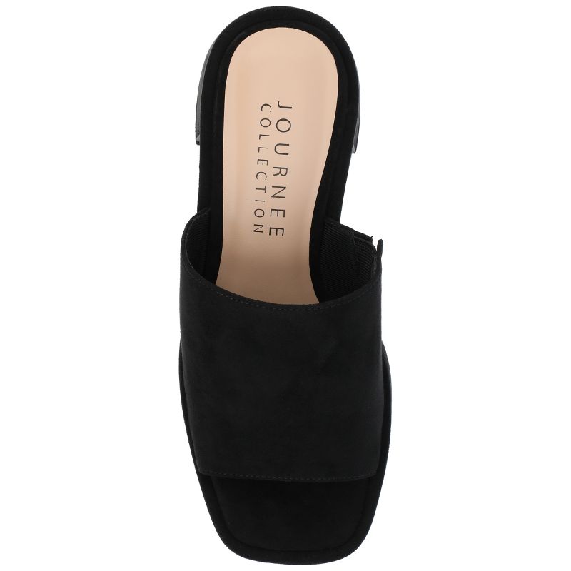 Journee Collection Womens Bessa Tru Comfort Foam Slip On Platform Sandals, 4 of 10