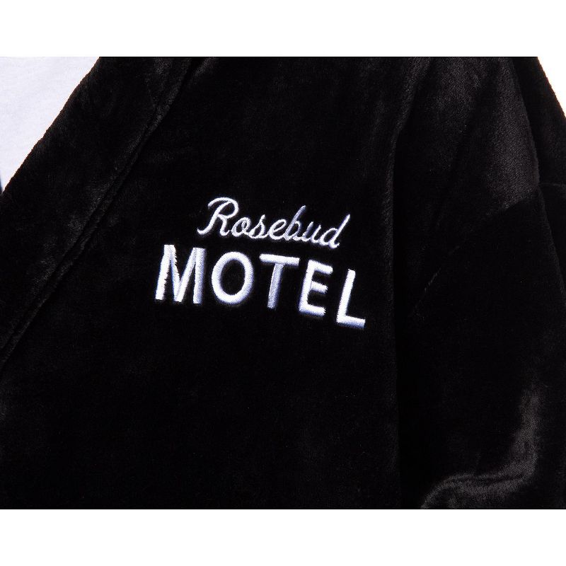 Schitt's Creek Gift Luxury Bathrobe Robe - Rosebud Motel and Rose Apothecary, 3 of 8