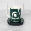 Uncanny Brands Michigan State Spartans 12oz Mug Warmer Set - 3 of 4