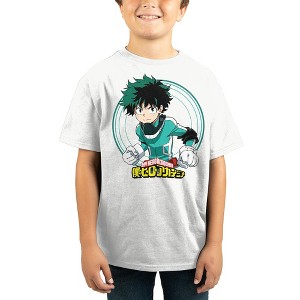 Youth Boys My Hero Academia Character White Graphic Tee - 1 of 1