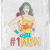 Men's Wonder Woman Number One Mom T-Shirt - 2 of 4