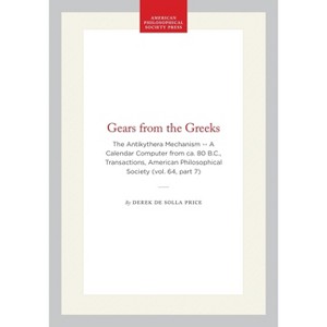 Gears from the Greeks - (Transactions of the American Philosophical Society) by  Derek De Solla Price (Paperback) - 1 of 1