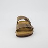 CUSHIONAIRE Men's Lane Cork Footbed Sandal with +Comfort,  Arch Support, Adjustable Straps, Casual Summer Footwear - 3 of 4