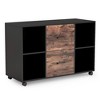 Resenkos File Cabinet, Filing Cabinet for Home Office, 2-Drawer File Cabinet, Large Mobile Filing Cabinet for Letter Size,Black - 4 of 4