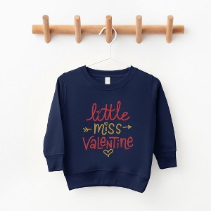 The Juniper Shop Little Miss Valentine Toddler Graphic Sweatshirt - 1 of 3