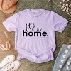 Simply Sage Market Let's Stay Home Garment Dyed Tee - 3 of 4