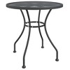 vidaXL Patio Table 31.5 in.x28.3 in. Expanded Metal Mesh Anthracite - 2 of 4