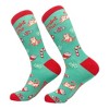 Crazy Dog T-Shirts Women's Rise Up And Be Brave Socks Funny Motivational Inspirational Graphic Footwear - 2 of 4