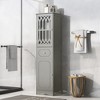 LOVMOR Freestanding Storage Cabinet with Drawer and Doors - 2 of 4