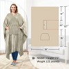 Catalonia Cozy Soft Wearable Blanket Cape for Adult, Fuzzy Snuggly Comfort TV Throw Blanket Wrap Shawl for Women and Men, Winter Cozy Gift - 4 of 4