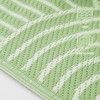 Lahome Outdoor Back to College Series Plastic Straw Rug-Waterproof Reversible Mat for Patio, Backyard, Camping, RV Awning - 3 of 4