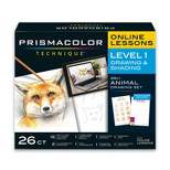 Prismacolor Technique 26pk Animal Drawing Pencils with Digital Lessons