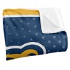 University Of Northern Colorado Logo Dots Silky 50x60 Blanket, 1 Sided - 3 of 4