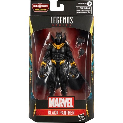 Marvel Legends Series Black Panther with Gold, Comics Collectible 6-Inch Action Figure