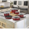 Cuisinart 55-11 Advantage Non-Stick 11-Piece Cookware Set (Red) - 2 of 4