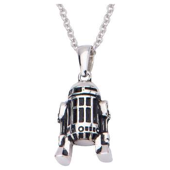 Women's  'Star Wars' R2-D2 925 Sterling Silver Pendant with Chain (18")