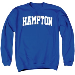 Men's Hampton University School Name Arch Crewneck Sweatshirt - 1 of 4