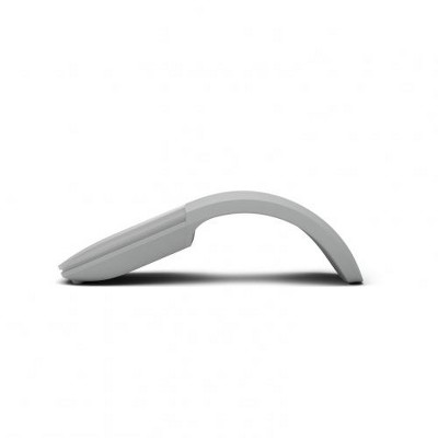 Microsoft Surface Arc Touch Mouse Platinum - Wireless - Bluetooth Connectivity - Ultra-slim & lightweight - Innovative full scroll plane