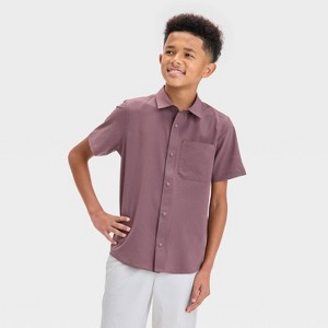 Boys' Short Sleeve Adventure Shirt - All In Motion™ - 1 of 3