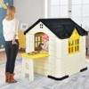 Infans Kid's Playhouse Games Cottage w/ 7 PCS Toy Set & Waterproof Cover Yellow - 3 of 4