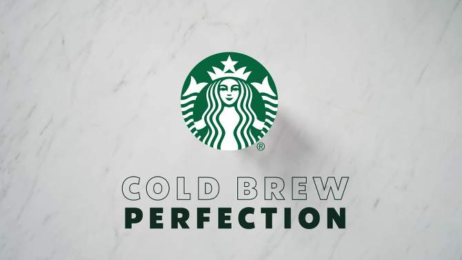 Starbucks Cold Brew Coffee &#8212; Caramel Dolce Flavored &#8212; Multi-Serve Concentrate &#8212; 1 bottle (32 fl oz.), 2 of 9, play video