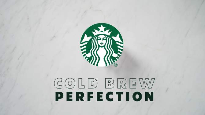 Starbucks Cold Brew Coffee &#8212; Madagascar Vanilla &#8212; Multi Serve Concentrate &#8212; 1 bottle (32 fl oz.), 2 of 9, play video