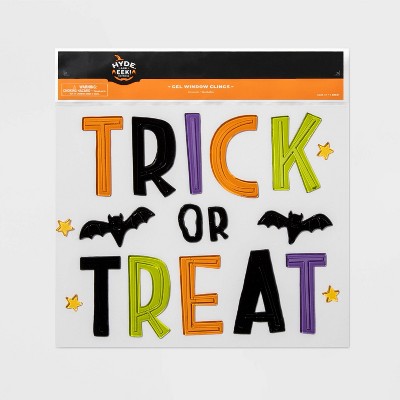 Trick or Treat Gel Halloween Window Clings - Hyde & EEK! Boutique™