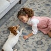 Abynow Medallion Diamond Distressed Rustic Indoor Area Rug - 4 of 4