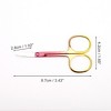 Unique Bargains Women 2.0A Scissors Eyebrow Trimmer Scissors 1 Pc - 2 of 3
