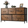 Fabric Dresser for Bedroom, Wide 5-Drawer Chest of Drawers with Storage Organizer Unit - 2 of 4