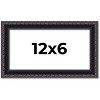 PosterPalooza | Panoramic Antique Red Picture Frame - UV Acrylic, Foam Board Backing, Hanging Hardware - 2 of 4