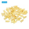 Unique Bargains Metal Bulk Elegant DIY Crafts Jewelry Making Initial Pendants 50 Pcs - 3 of 4