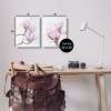 Stupell Industries Pink Magnolia Flower Blossoms Canvas Wall Art - 3 of 4