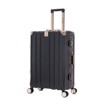Vynxaria 3-Piece Luggage Set (20/24/28) Stylish PC+Aluminum Frame Password Lock Lightweight Durable for Travel - 4 of 4