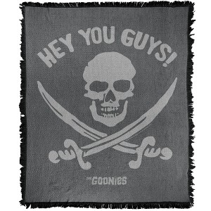 The Goonies The Hey You Guys Blanket 50"x60" Woven Tapestry - 1 of 4