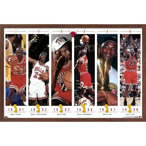 Trends International Michael Jordan - Six Wall Poster, 22.375 x 34,  Unframed Version