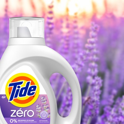 Tide Zero Soft Lavender HE Deep Cleaning Concentrated Liquid Laundry Detergent 113 Loads - 149 fl oz