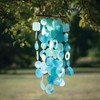 Woodstock Windchimes Ocean Breeze Capiz Chime, Wind Chimes For Outside, Wind Chimes For Garden, Patio, and Outdoor Decor, 25"L - 3 of 4