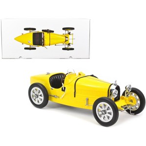 1925 Bugatti T35 Yellow 1/12 Diecast Model Car by Norev - 1 of 3