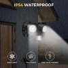 R.W.FLAME LED Flood Motion Sensor Outdoor Lights, 24W 1800LM 5000K IP54 Waterproof, 5 Lighting Modes, 4 Lighting Durations, 3 Detection Distances - 4 of 4