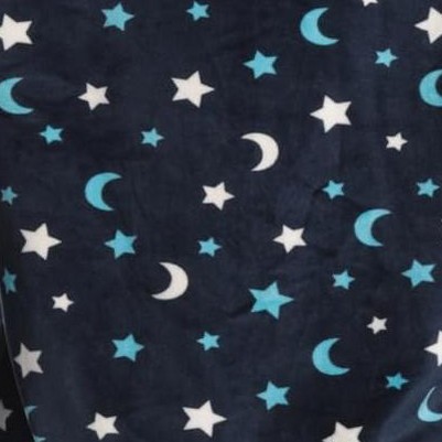 navy - celestial fleece
