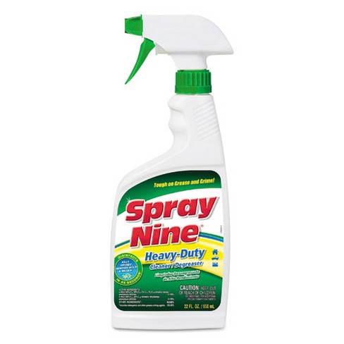 Spray Nine Heavy Duty Cleaner/Degreaser/Disinfectant, Citrus Scent, 22 oz Trigger Spray Bottle, 12/Carton - image 1 of 1